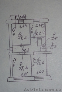 3к сталинка,  верх ул. Ленина #1184365