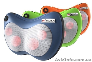 Массажная подушка для воротниковых и поясничного отделов #1195689