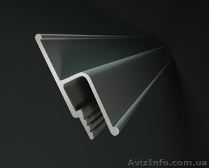 Алюминиевый профиль к натяжным потолкам #1184607