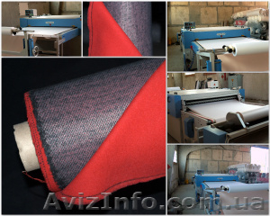 Дублирование (проклейка) ткани флизелином,  интерлоком,  дублерином #1183390