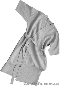 льняной банный халат #1183734