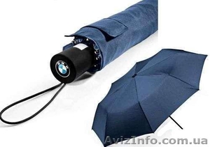 Складной зонт BMW Umbrella Blue #1196876
