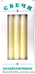 Свечи парафиновые(по 60 гр.) #1183913