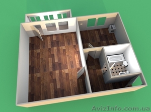 1-но комнатная квартира Громова #1183377