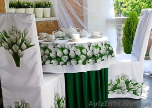 Полноцветная печать на ткани. #1188345