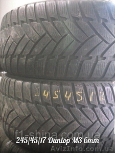 Шины зимние Б/У 245/45/17 Dunlop Wintersport M3  #1211343