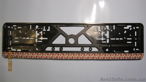 Рамки для номерных знаков с патриотической вышиванкой. #1209370