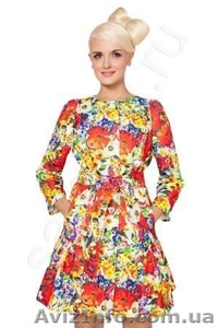 Продам классный плащ на весну с модным цветочным принтом  #1210918