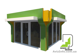Изготовление МАФов (киоски,  торговые ряды,  минимаркеты,  АЗС) #1204172