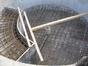 Бетонные работы,  строительство монолитного железобетонного каркаса здания #1207652