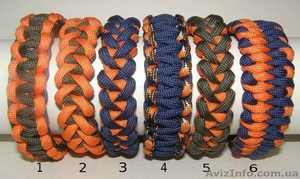 Браслеты и темляки из Паракорда #1203671