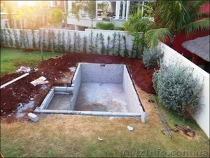  Строительство фундаментов,  бассейнов. #1202971