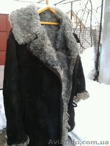 Продам мужской черный тулуп #1203820
