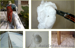 Пеноизол, утеплитьель дома, жидкий пенопласт. #1210466