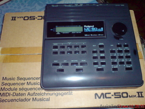 секвенсор Roland MC 50 mk II и звуковой модуль Roland Sound Canvas sc 55  #1202924