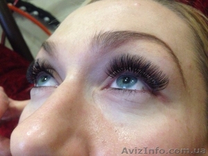 Профессиональное наращивание норковых ресниц на дому #425889