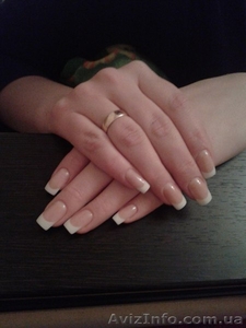 Наращивание ногтей акрилом на дому!!!!!!!!!!!!!!!!!!! #1204213