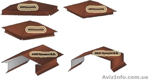 Крышка на столбик забора,  парапет #272103