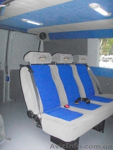 Переоборудование микроавтобусов. Обшивка салона. #1221756