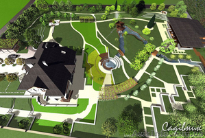 Ландшафтный дизайн,  озеленение #420602