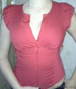 Рубашка кораллового цвета #1212244