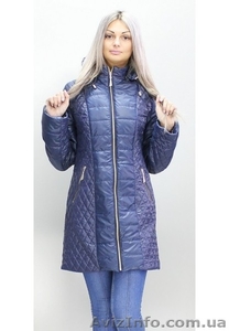 Куртка плащевка КМ-11 (темно - синий) #1222516