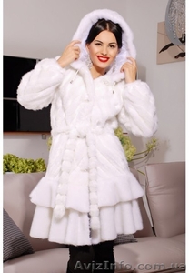 Шуба Таисия(белый) #1222538