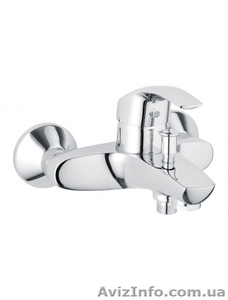Смеситель однорычажный для ванны Grohe Eurosmart 33300001 #1225557