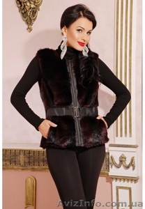 Жилет Джулия пряжка бордо #1222396