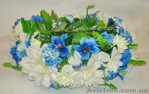 Свадебный венок из цветов #1218469