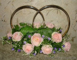 Украшение на свадебное авто #1225933