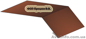 Капельник (карнизная планка,  окончание свеса,  фартук карнизный) #272074