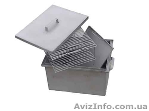 Коптильня из нержавеющей стали #947918