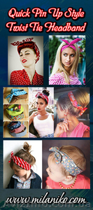 Повязки на голову в стиле Pin Up от MilaNiko #1212165