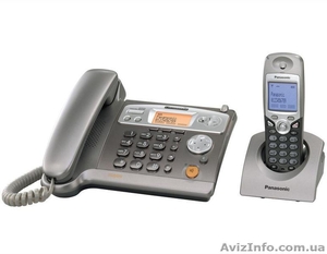 Продам Panasonic KX-TCD540RUM (проводной телефон и радиотрубка в ком.) #1214663