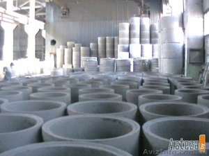 кольца колодцев,  кришки ,  днища;  заборы,  стовпчики,  изделия для тротуаров  #1218431