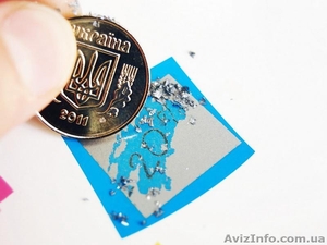 Скретч покрытие (золото,  серебро) #1226208