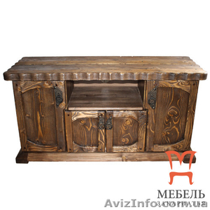 Искусственно состаренная мебель,  Тумба под ТВ #1222688
