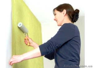 Поклейка обоев. Киев  #1240811