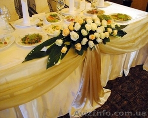 Украшение свадебного зала #1227786