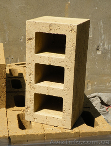 Шлакоблок,  камень для забора Одесса от производителя СУПЕР ЦЕНА #1241296