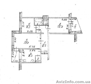 Продам 3-комнатную квартиру в тихом центре чернигова #1229979