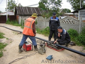 Прокладка полиэтиленовых труб Николаев Пайка сварка труб #1238182