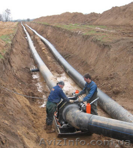 Строительство трубопроводов ПНД Николаев Монтаж,  прокладка трубопроводов ПНД #1238190