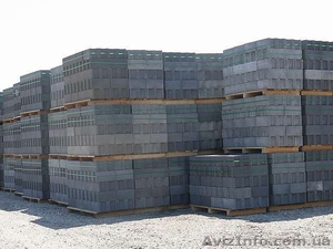 Шлакоблок купить Киев цена 390х190х188 Шлакоблок пустотелый #1228732