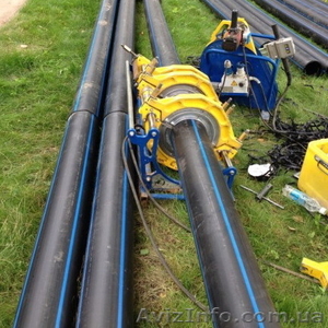 Стыковая cварка полиэтиленовых труб  #1238154