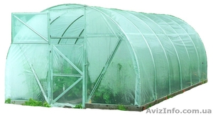 Теплица ”Удачная-2ДУ” (усиленная) под плёнку 3х6х2 от производителя. #1240135