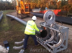 Монтаж трубопроводов из ПЭ труб #1238175