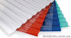 Профилированный поликарбонат - шифер.  #1227422