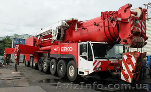 Услуги автокрана Киев,  автокран либхер,  большие автокраны. #1227501